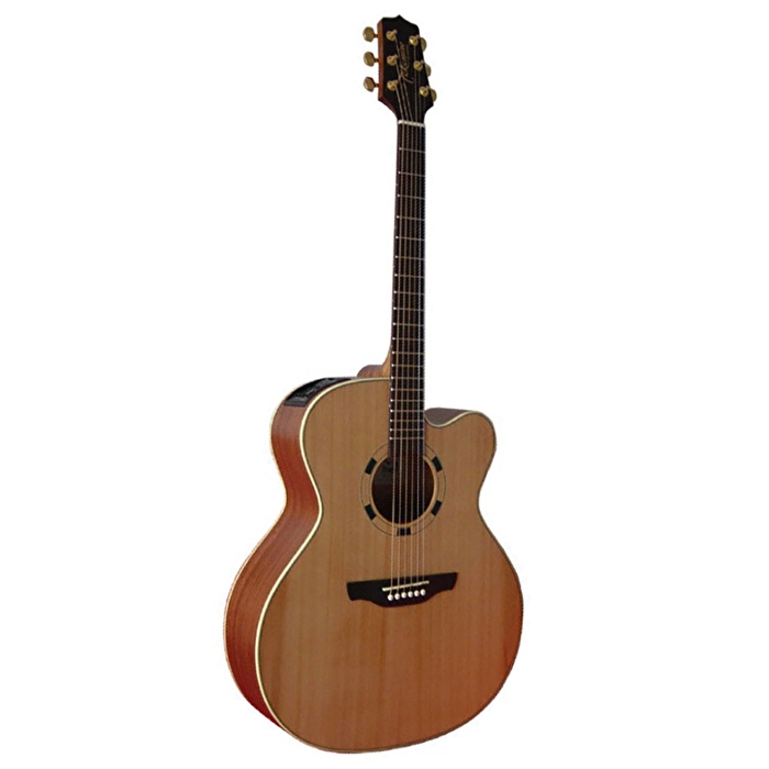 Takamine ED05SC NS D serisi Jumbo Elektro Akustik Gitar